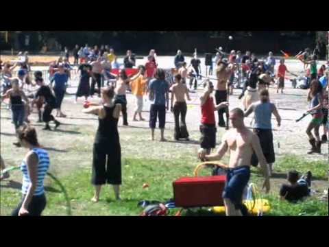 EJC 2011 Munich Firespace at daylight