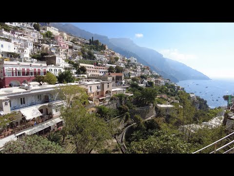 POSITANO STREET WALK 2023 IN 4K