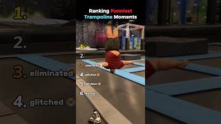 Ranking The Funniest Trampoline Moments 🤣 #shorts #funny #ranking