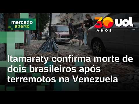 Terremoto na Venezuela: Itamaraty confirma morte de dois brasileiros após sismos