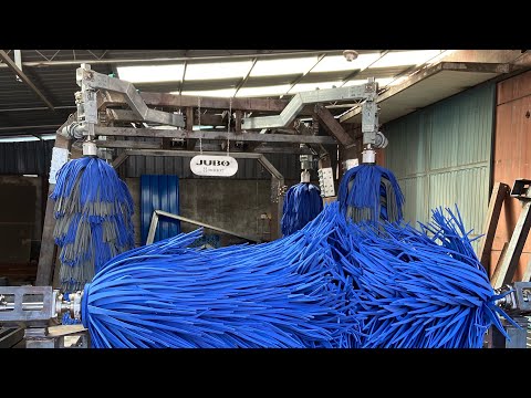 A short express car wash tunnel ECO