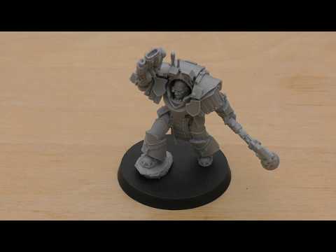 Praetor in Terminator armour - Exclusive miniature - Unboxing & Review (HH)