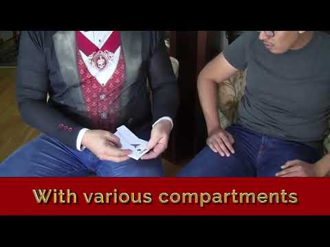 Saturn Magic - Card to Paper Wallet by Hans Trixer/Wolfgang Riebe Mixed Media DOWNLOAD