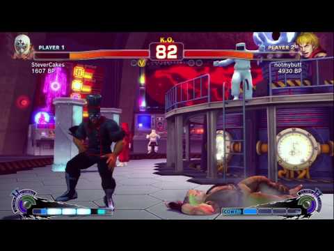 SSF4: Stevercakes (El Fuerte) vs notmybutt (Ken)
