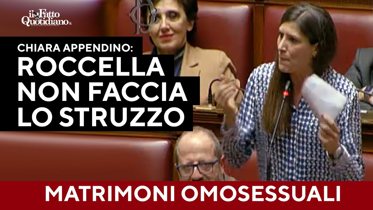 Appendino: "Matrimoni omosessuali: non fate pagare agli italiani il prezzo del vostro bigottismo"