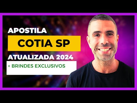 Apostila PREFEITURA DE COTIA SP 2024 Professor Adjunto II Inglês