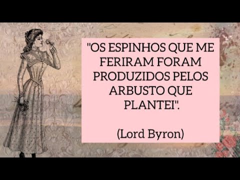 4 FRASES MARCANTES DE LORD BYRON