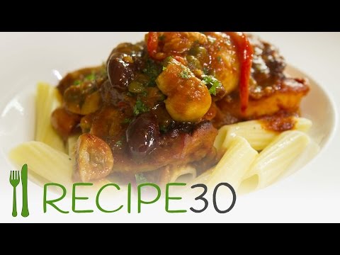 Shrimp Pasta with Roasted Tomato and Chili sauce
