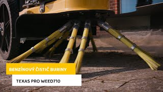 Benzínový čistič plevele TEXAS PRO WEED710