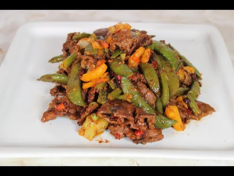 HOW TO MAKE SPICY BEEF STIR FRY