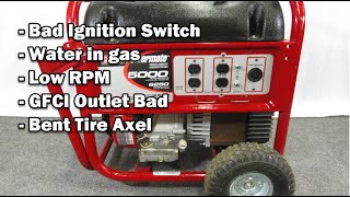 Powermate Generator Troubleshooting - Won't Start