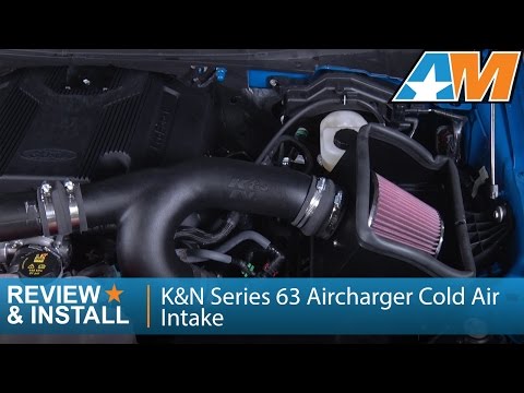 2015-2017 Ford F-150 EcoBoost (3.5L) K&N Series 63 Aircharger Cold Air Intake Review & Install