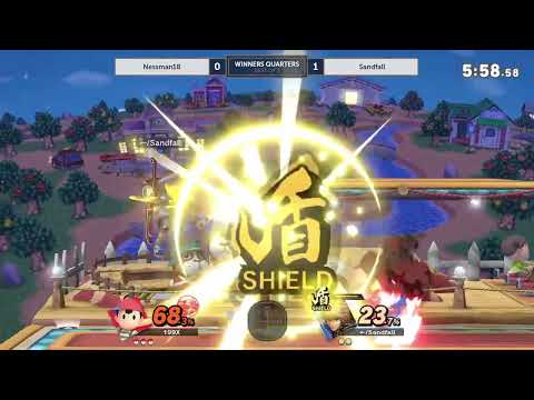 Nessman18 (Ness) vs Sandfall (Shulk) - Guild Smash #44 Winners Quarter Finals