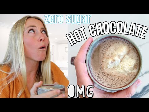 My New Zero Sugar Hot Chocolate OBSESSION [Healthy Hot Chocolate Recipe]