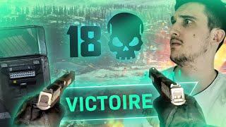 J ai terminé une game au glock sur warzone ★ top1