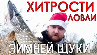 Ловля щуки зимой на речке