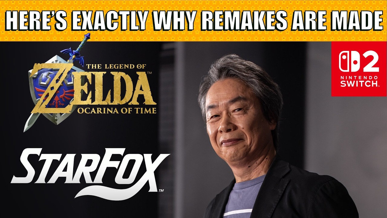 Shigeru Miyamoto REVEALS EXACTLY WHY Nintendo Is REMAKING Ocarina Of Time & Starfox
