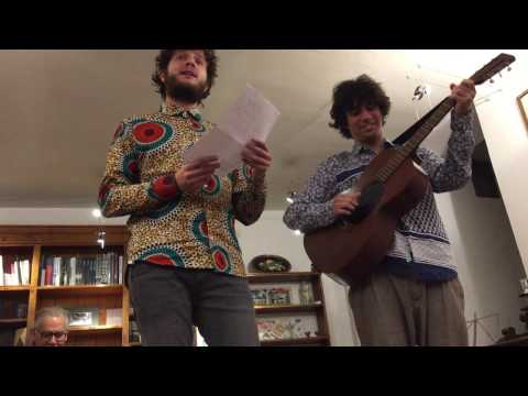 Cecco e Cipo cantano L'alluvione di Marasco