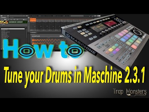 How to tune your drums in Maschine 2.3.1