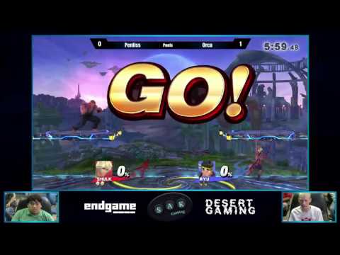 SP12 Pools - Orca (Ryu) vs Penliss (Donkey Kong/Shulk)
