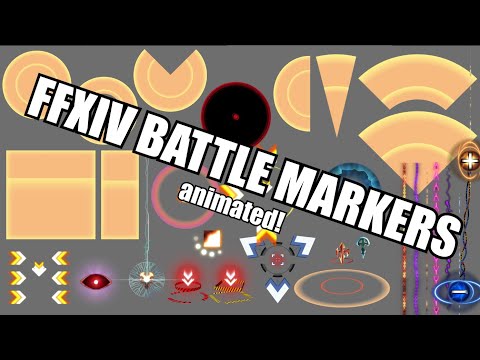 FFXIV Battle Markers