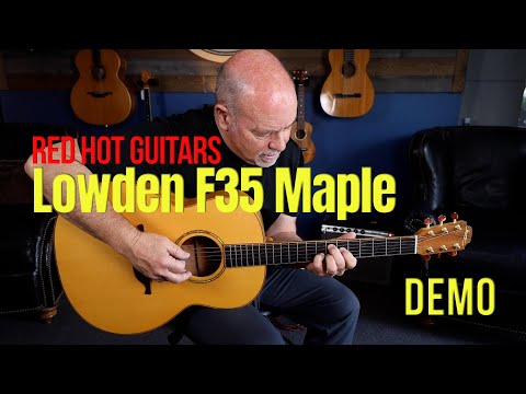 Custom Lowden F-35 1999 Stika with Quilted Maple (VIDEO DEMO) image 26