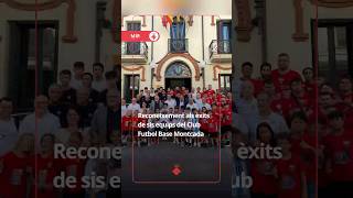 Reconeixement als èxits de sis equips del Club Futbol Base Montcada