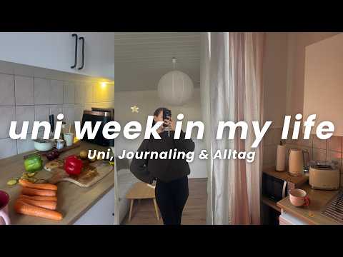 weekly vlog | Alltag romantisieren, Journaling & erste Uni Woche 2026 ⭐