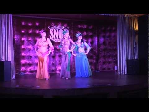 Performance of studio of the аrabian dance "Dalila" - Ana Dana - shaabi (2012 nov)
