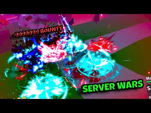I Started a SERVER WAR in Blox Fruits...