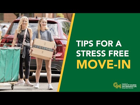 Get Your Tips for a Stress Free Move-in