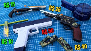 Testando as ARMINHAS mais BARATAS da CHINA!