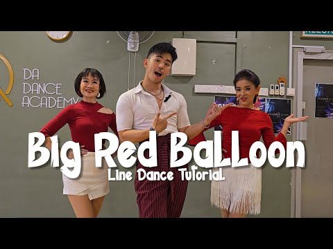 【Line Dance Tutorial】Big Red Balloon