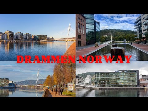 DRAMMEN-NORWAY | CITY DRIVE\WALK |