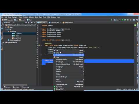 JavaFX Java GUI Tutorial - 31 - Introduction to FXML