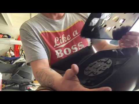 Dodge Ram tow mirror glass removal