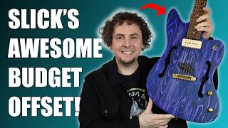 Video thumbnail for Slick SL 56 | A unique and affordable semi-hollow offset with tones for days! In-depth Review & Demo by Rich. Words. Music.