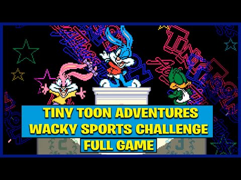 Tiny Toon Adventures: Wacky Sports Challenge — SNES Gameplay [2 Players]