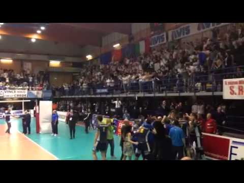 Andreoli Latina -  Fenerbahce Istanbul 3-2 ChallengeCup esultanza Latina