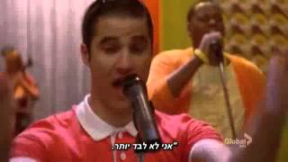 Glee - For Once in My Life (HEBsub מתורגם)