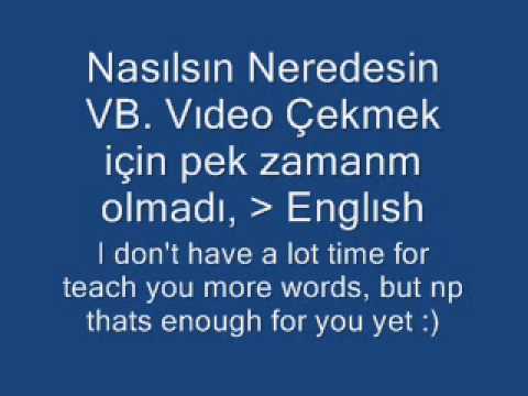 Kamikazeden Türkish language To Betty xd