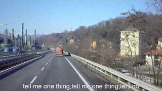 (Radiohead LURGEE lyrics)Genova Serravalle video speed 1000%.
