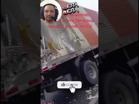 ACIDENTE EM CAMPINA GRANDE DO SUL BR 116 SENTIDO CURITIBA
