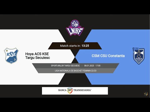 LNBF 2022-2023: Hoya KSE Târgu Secuiesc - CSM CSU Constanța