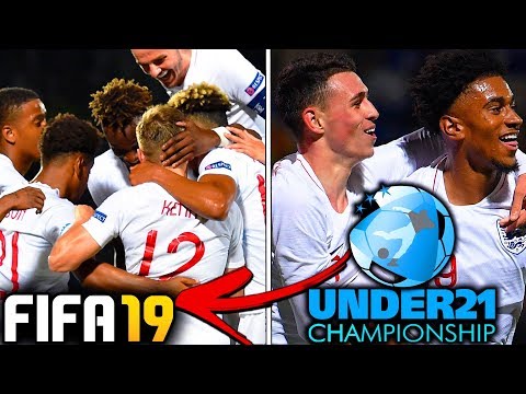 THE ENGLAND U21 EURO WONDERKIDS TEAM IN FIFA 19 Career Mode!!!