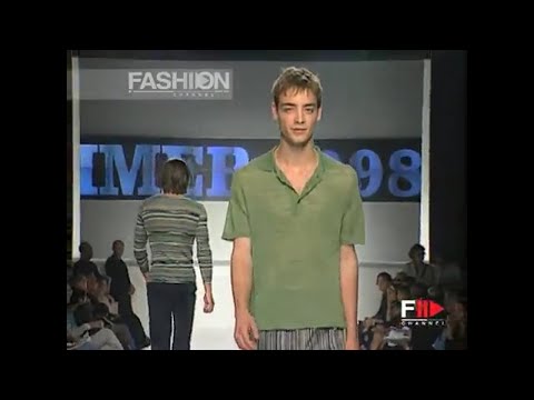 Missoni menswear spring-summer 1998 OFFICIAL AND ORIGINAL VIDEO