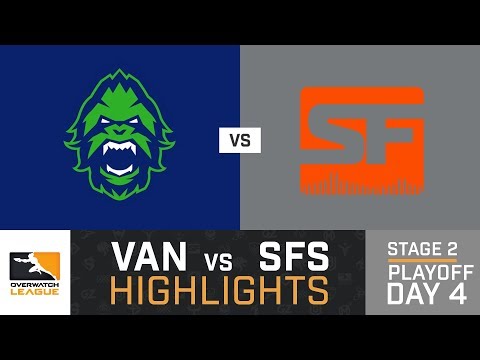 HIGHLIGHTS Vancouver Titans vs. San Francisco Shock | Stage 2 Playoffs | Day 4 | Overwatch League