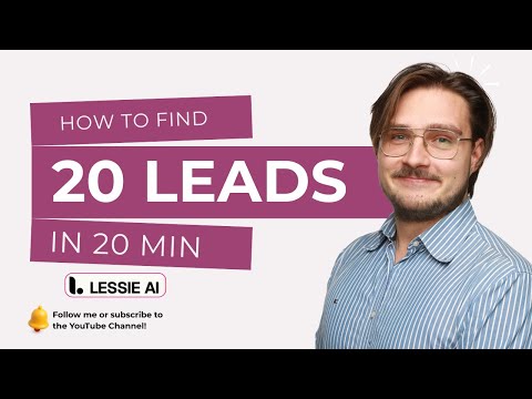 How I find leads using AI agent Lessie AI