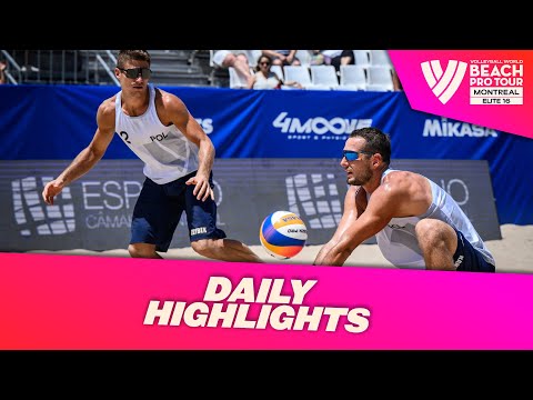 Daily Highlights Men's - Day 1 | Highlights Montréal 2023 #BeachProTour