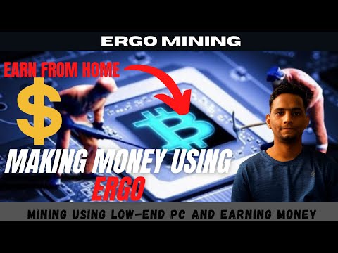 HOW TO MINE ERGO COINS|ERGO=6.99$|EARN FROM HOME|Mining|